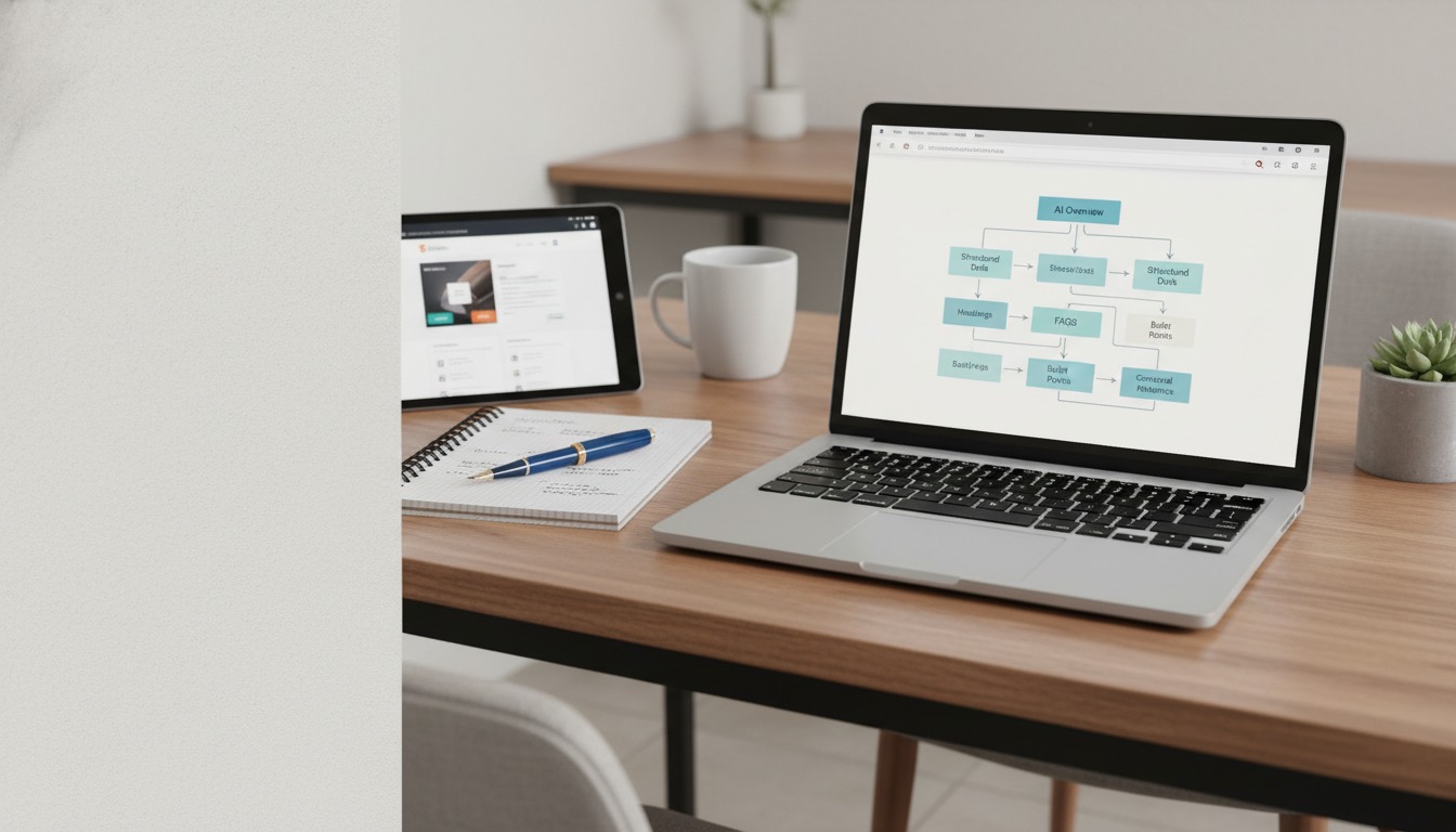 how to structure content for google ai overviews feature