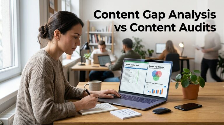 Content Gap Analysis vs Content Audits