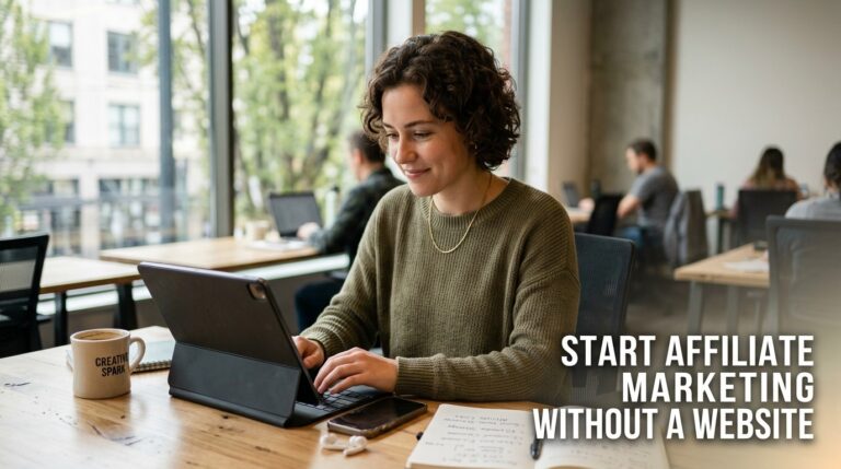how to start affiliate marketing without website