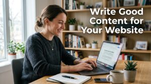 how to write good content for website