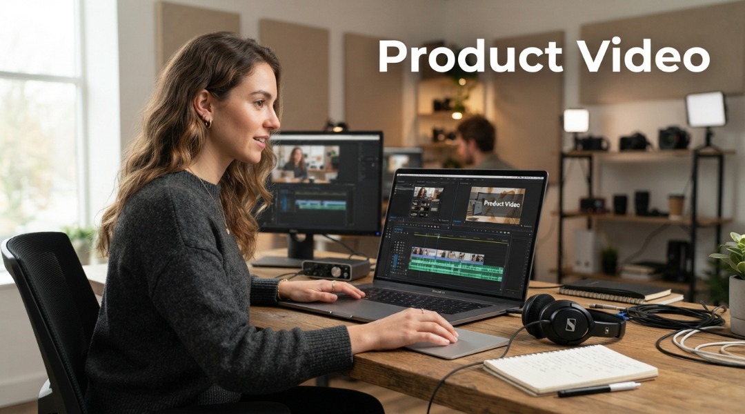 how to create product video using ai