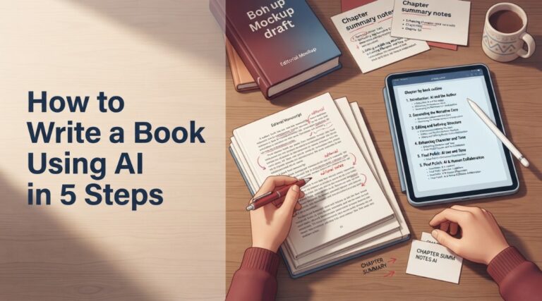 how to write a book using ai