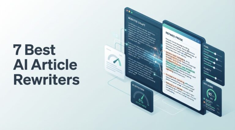 best ai article rewriter